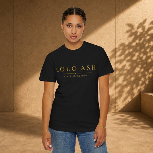 LOLO ASH SIGNATURE WORDMARK TEE
