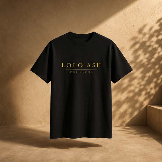 LOLO ASH SIGNATURE WORDMARK TEE